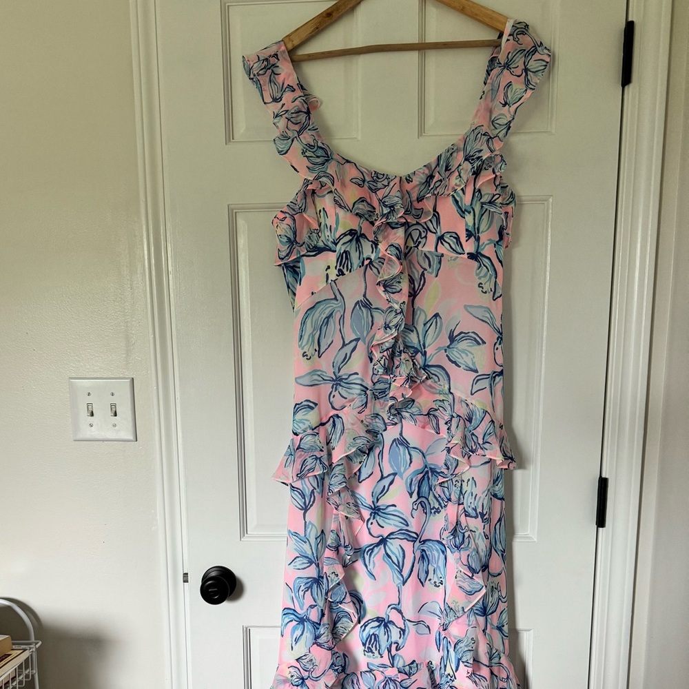 Lilly Pulitzer Riland Maxi Dress, Size 14